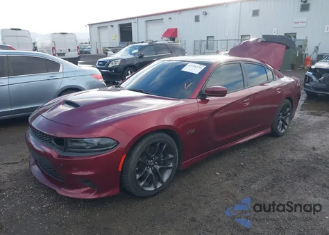 2020 Dodge Charger Scat Pack Rwd from USA, damaged, VIN 2C3CDXGJ6LH197186